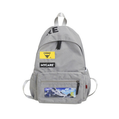 2022 új hátizsák nylon női hátizsák márvány mintás hátizsákok nagy kapacitású táskák csomag válltáskák iskolai diáktáska