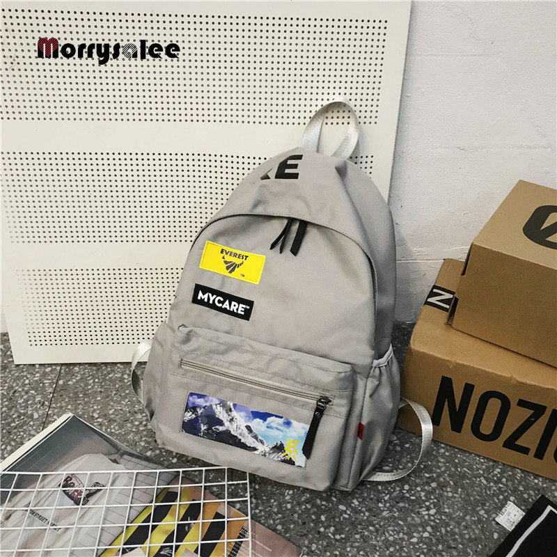 2022 új hátizsák nylon női hátizsák márvány mintás hátizsákok nagy kapacitású táskák csomag válltáskák iskolai diáktáska