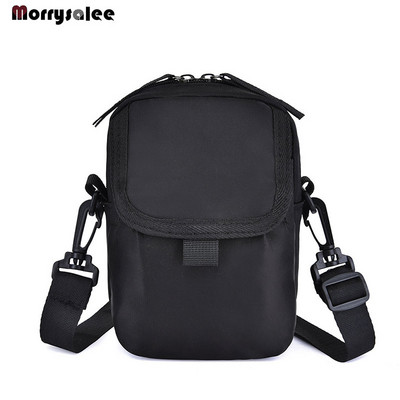 Ανδρική τσάντα ώμου πολλαπλών λειτουργιών Τηλέφωνο ανδρικές τσάντες μίνι τσάντες μηνυμάτων Oxford υφασμάτινες τσάντες ώμου & χιαστί Τσάντα συμπαγής τσάντα μαλακή