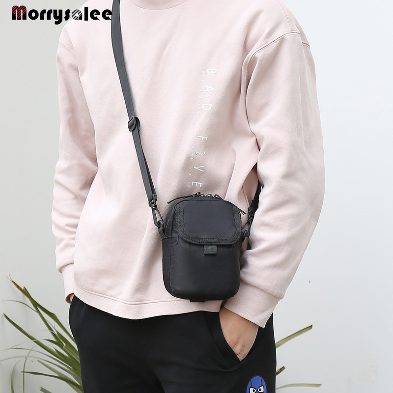 Ανδρική τσάντα ώμου πολλαπλών λειτουργιών Τηλέφωνο ανδρικές τσάντες μίνι τσάντες μηνυμάτων Oxford υφασμάτινες τσάντες ώμου & χιαστί Τσάντα συμπαγής τσάντα μαλακή