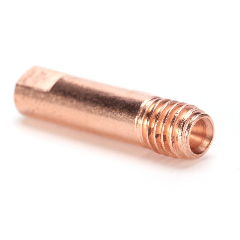 20gab Sprauslu kontaktu uzgaļi Vara metināšanas sprauslu uzgaļi Pusautomātiskā degļa kontakta lodēšanas piederumi MIG metināšanas pistoles piederumi