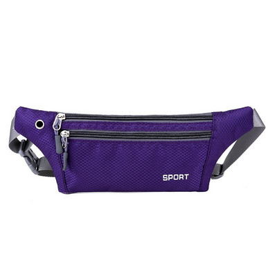 Muškarci Žene Sportska torba oko struka Fanny Pack Crossbody Novčanik Remen Putna torba za telefon Nova modna torbica Money Fanny Bum Bag