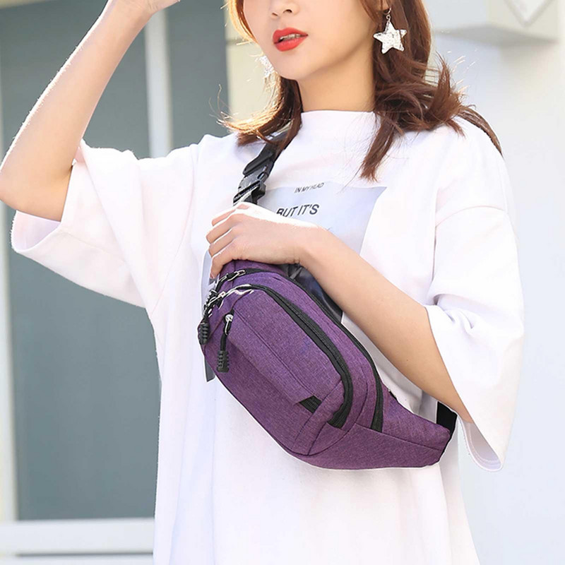 Fanny Pack deréktáska Oxford női csípőtáska férfi női banántáska női övzseb Női has pénzes táska divatos pénztárca