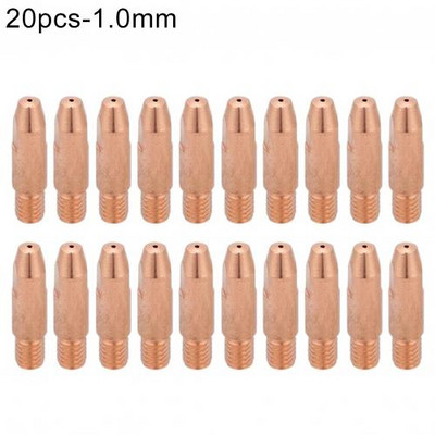 20Gb 24KD 0,8/1/1,2mm Vara kontaktu uzgaļi Metināšanas sprauslas Metināšanas degļa uzgalis Gāzes sprausla lodēšanas iekārtas piederums