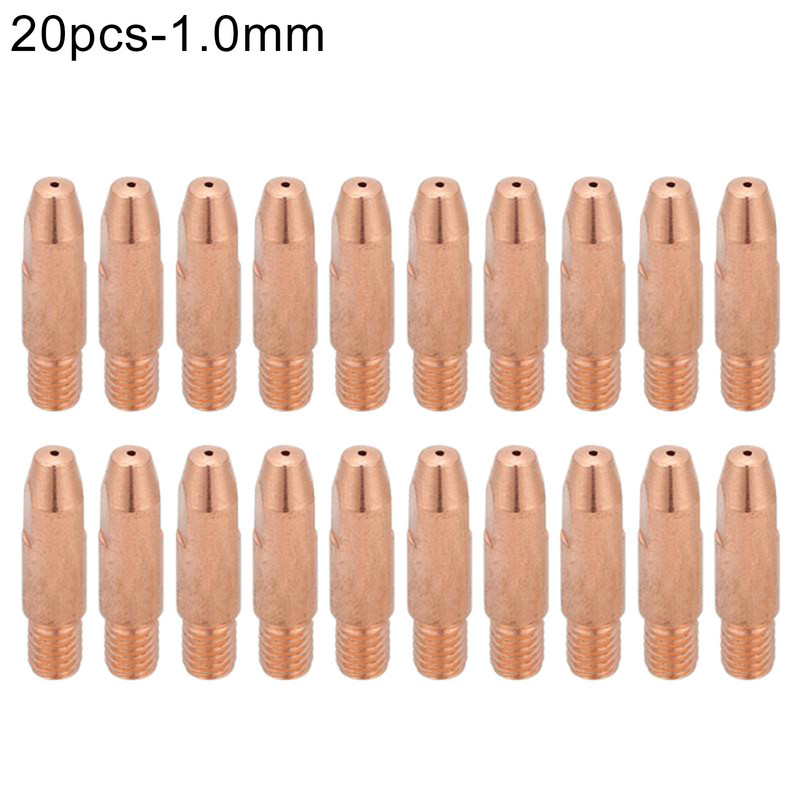 20Gb 24KD 0,8/1/1,2mm Vara kontaktu uzgaļi Metināšanas sprauslas Metināšanas degļa uzgalis Gāzes sprausla lodēšanas iekārtas piederums