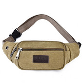 Casual πάνινη τσάντα μέσης Unisex Λειτουργική τσάντα μέσης Ανδρική και γυναικεία τσάντα κινητού τηλεφώνου Βολική τσάντα μπανάνας ζώνης Fanny Pack Ανδρικό νέο
