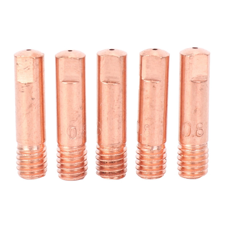 18tk/komplekt 15Ak Mig/ keevitusotsiku kontaktotsad 0,8X25mm M6 gaasipistiku hoidiku komplekt Ad068+