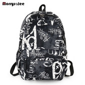 Modes vīriešu mugursoma Foršas skolas somas Teksta studentu grāmatu soma pusaudžu zēniem maskēšanās žakarda rāvējslēdzējs mīksts rokturis Oksforda