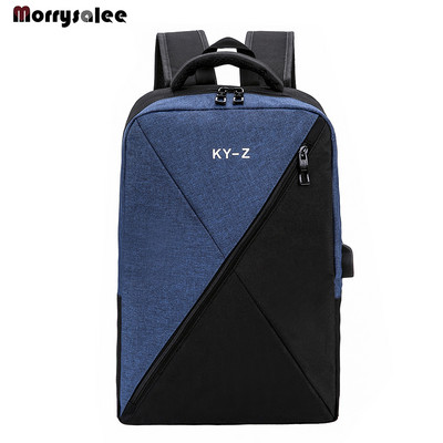 Rucsac USB pentru laptop Geantă de școală Antifurt bărbați pentru rucsac de 16 inchi Rucsac de călătorie pentru bărbați Rucsac pentru petrecerea timpului liber Mochila Dropship