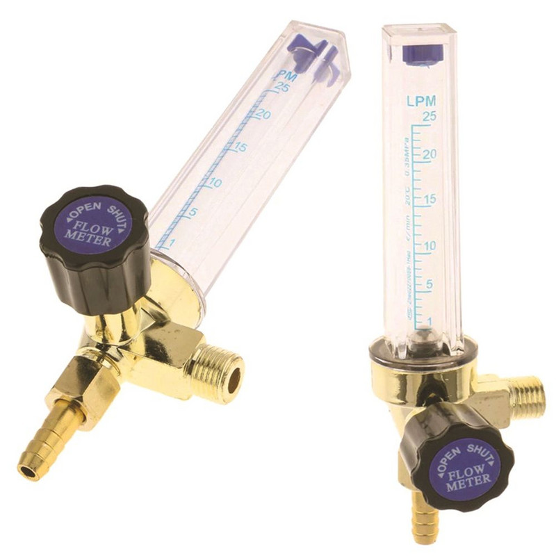 0-25L Γενικό ροόμετρο αργού/διοξειδίου του άνθρακα Professional Welding Μετρητής αργού CO2 Μείωση πίεσης Gulator Welding