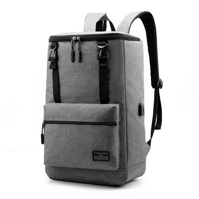 2022. gada vīriešu biznesa klēpjdatora mugursoma ar USB uzlādes pieslēgvietu Pretaizdzīšanas ceļojumu soma Datora piezīmjdators Mochila Studenta mugursoma vīriešiem