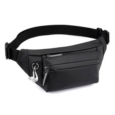 Vízálló férfi női deréktáska Fanny Pack divatos mellkasi csomag kültéri Crossbody táska kiváló minőségű uniszex övtáskák csípő derékcsomagok