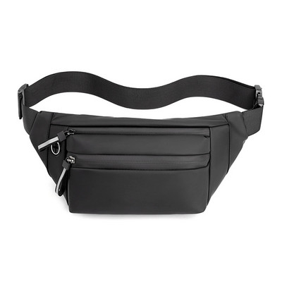 Vízálló férfi női deréktáska Fanny Pack divatos mellkasi csomag kültéri Crossbody táska kiváló minőségű uniszex övtáskák csípő derékcsomagok