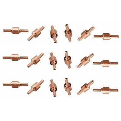 18 τμχ Αναλώσιμα κόφτη πλάσματος PT31 Τυπικά Ηλεκτρόδια Συμβουλές Ακροφύσιο Κεραμικά Κύπελλα Δαχτυλίδια 40A/50A Κοστούμι για Πρόσβαση συγκόλλησης CUT50/60