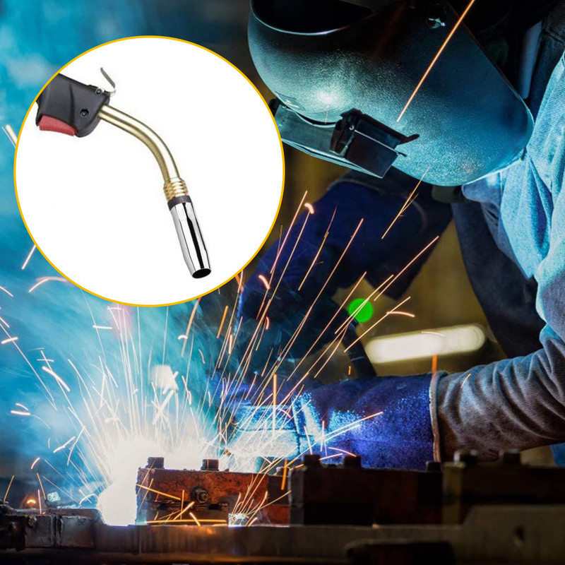 14Pcs/set Durabe TIG pribor za zavarivanje 15AK MIG MAG plamenik Plinska keramička mlaznica s držačem Kontakt savjeti za zavarivanje