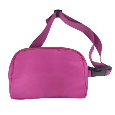 Divatos férfi női futártáska állítható pánttal, vízálló egyszínű, alkalmi sportövtáska, Fanny Pack deréktáska riñonera