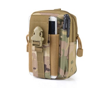 Geantă de talie Molle Tactical Pack Geantă Impermeabilă Curea de călătorie Husă pentru telefon Army SWAT Genți de talie militare de camuflaj Accesorii pentru muncitor