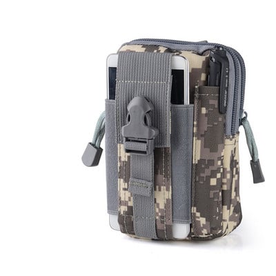 Geantă de talie Molle Tactical Pack Geantă Impermeabilă Curea de călătorie Husă pentru telefon Army SWAT Genți de talie militare de camuflaj Accesorii pentru muncitor