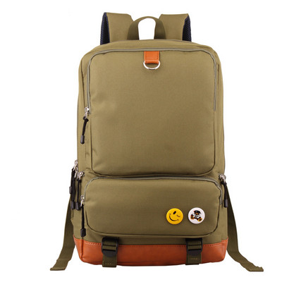 2022. gada jauns, jauks kaķis, modes plecu soma, sieviešu korejiešu koledžas studentu audekla mugursoma 18 collu klēpjdatora mugursoma