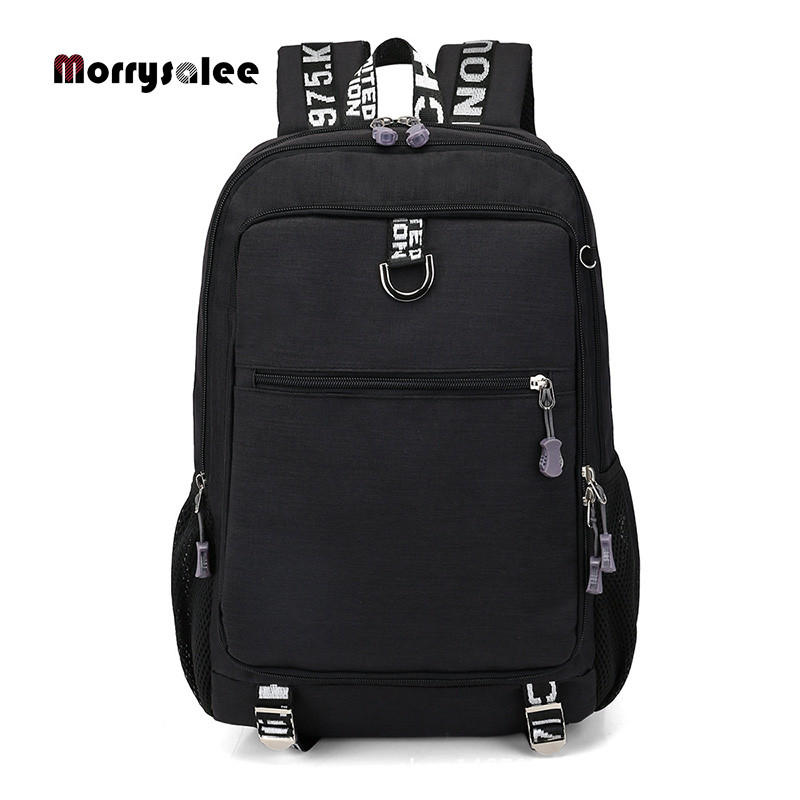 Vīriešu mugursoma Vīriešu Ūdensizturīgs USB uzlādes ceļojums Skolas Sporta mugursoma oxford gadījuma klēpjdatora mugursoma Ikdienas vīriešu soma