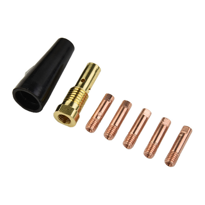 Vârfuri de duză din alamă, durabile, fără gaz, se potrivesc Century FC90 MIG torță de sudură Biela din alamă Biela din alamă