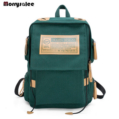 Han leidimo kuprinė drobė mokyklinė vyriška madinga vėjo vidurinės mokyklos Anglijos koledžo studentų kelioninė kuprinė