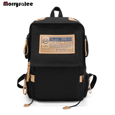 Han leidimo kuprinė drobė mokyklinė vyriška madinga vėjo vidurinės mokyklos Anglijos koledžo studentų kelioninė kuprinė