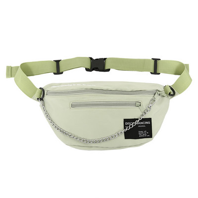 Ulični stil Ženske torbe oko struka Ležerna Hip hop torba oko struka i paket za telefon Unisex torbe preko ramena preko ramena Torbe za prsa Nove torbe s lancem za remen