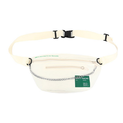 Ulični stil Ženske torbe oko struka Ležerna Hip hop torba oko struka i paket za telefon Unisex torbe preko ramena preko ramena Torbe za prsa Nove torbe s lancem za remen