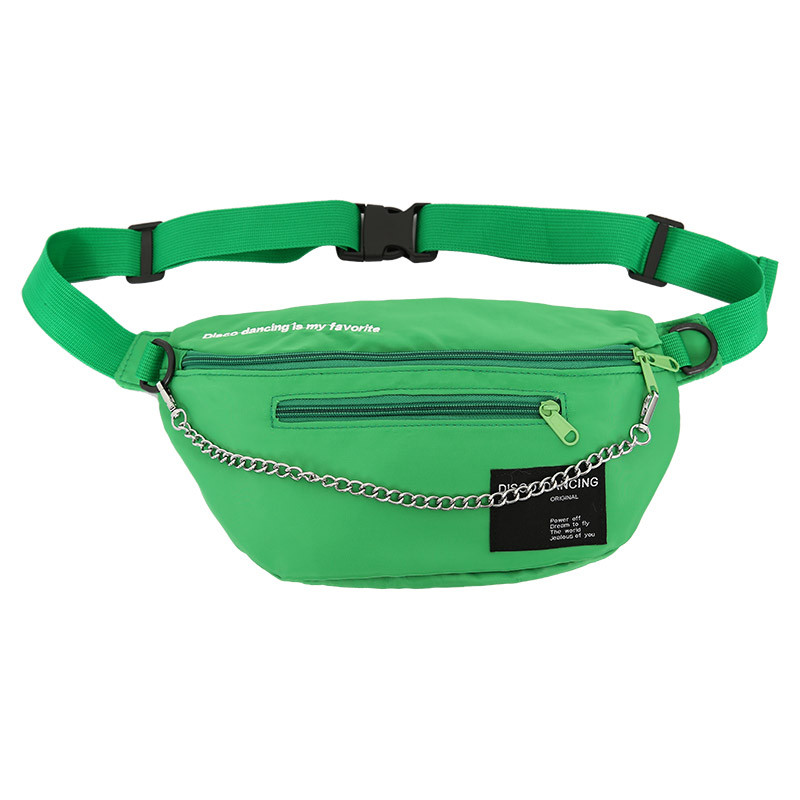 Ulični stil Ženske torbe oko struka Ležerna Hip hop torba oko struka i paket za telefon Unisex torbe preko ramena preko ramena Torbe za prsa Nove torbe s lancem za remen