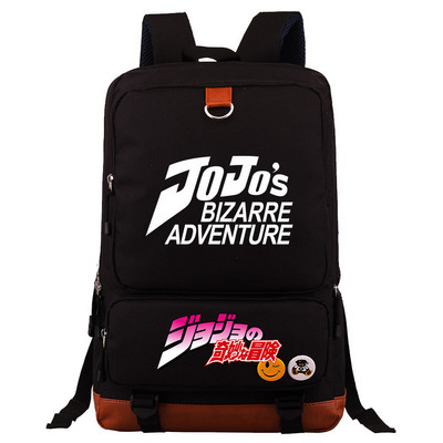 Jojo Bizarre Adventure Hátizsák fiúknak Lányoknak Utazó Vállas Hátizsák Férfi Női Nagy kapacitású napi könyvtáska Mochila