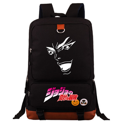 Jojo Bizarre Adventure Hátizsák fiúknak Lányoknak Utazó Vállas Hátizsák Férfi Női Nagy kapacitású napi könyvtáska Mochila