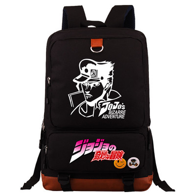 Jojo Bizarre Adventure Hátizsák fiúknak Lányoknak Utazó Vállas Hátizsák Férfi Női Nagy kapacitású napi könyvtáska Mochila