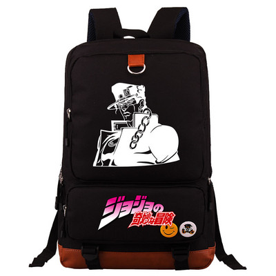 Jojo Bizarre Adventure Hátizsák fiúknak Lányoknak Utazó Vállas Hátizsák Férfi Női Nagy kapacitású napi könyvtáska Mochila