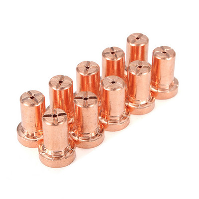 10 gab 10/15 mm plazmas uzgaļi Sprauslas elektrodu uzgaļi Palīgmateriālu komplekts PT-31 LG-40 griešanas degļa plazmas griezēja metināšanas rīkam