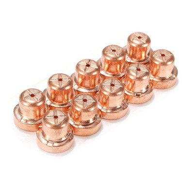 10 gab 10/15 mm plazmas uzgaļi Sprauslas elektrodu uzgaļi Palīgmateriālu komplekts PT-31 LG-40 griešanas degļa plazmas griezēja metināšanas rīkam