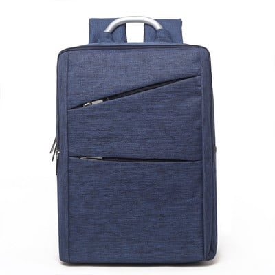 Rucsac impermeabil pentru bărbați Rucsac de afaceri ocazional Geantă de cărți elegantă pentru bărbați, USB, pentru laptop de 15,6 inci, rucsac de călătorie pentru spate Genți pentru bărbați