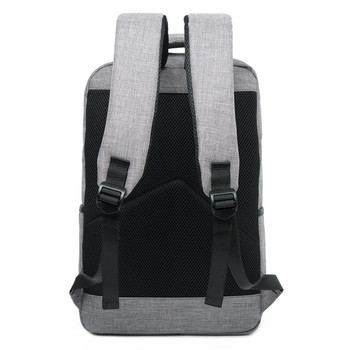 Мъжка стилна раница Ученическа раница с USB зареждане 15,6-инчова раница за лаптоп Мъжка чанта за книги Чанти Водоустойчива мъжка раница