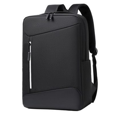 Rucsac impermeabil pentru bărbați Genți negre multifuncționale pentru bărbați Rucsac pentru laptop Rucsac reflectorizant pentru încărcare USB Rucsac casual
