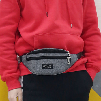 Модна оксфордска платнена чанта за кръста Мъжка чанта Дамска чанта Универсална спортна чанта за пътуване на открито Мъжка чанта за през рамо