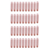 40 vnt CO2 Mig kontaktiniai antgaliai 0,8x25 mm, skirti MB15 15AK Mig suvirinimo degiklio eksploatacinės medžiagos priedai