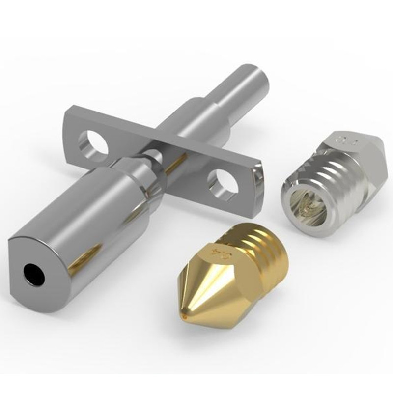 5 vnt. tinka Zortrax M200 V2 karšto galo ekstruzijos galvutės šildymo antgalis 0,4 mm antgalis