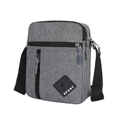 Messenger Bag Crossbody válltáska Kis heveder csomag Vízálló Oxford csomagok munkához Üzleti utazási táska pénztárca