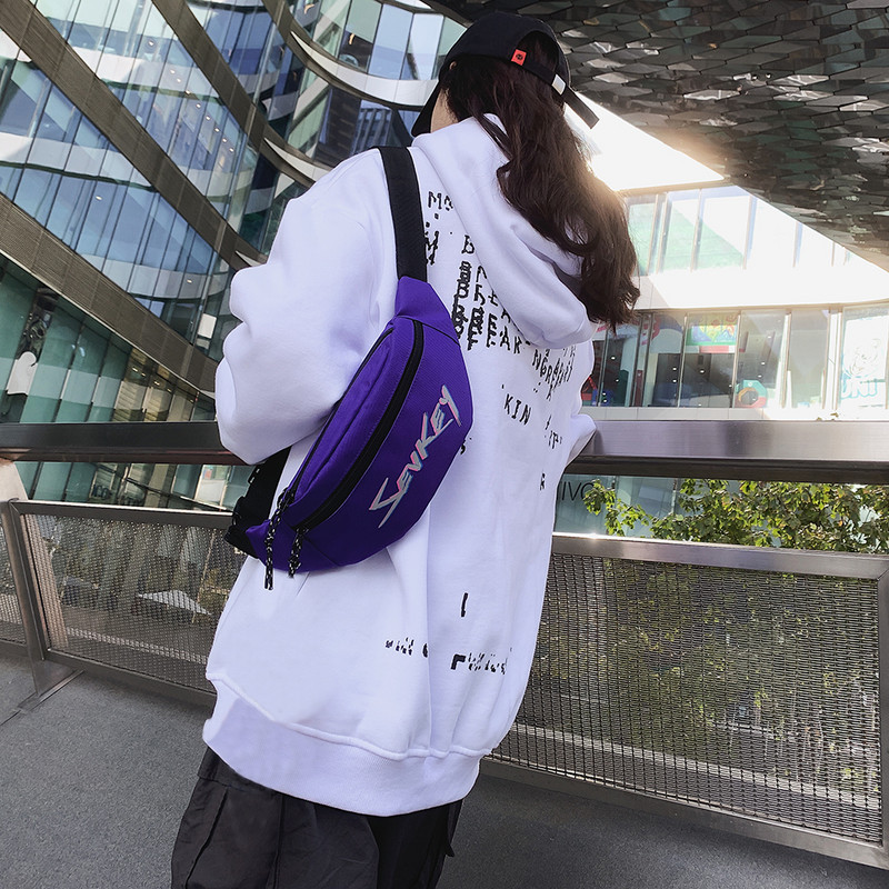 Bărbați, femei, geantă reflectorizată pentru talie, pachețe, geantă pentru piept pentru bărbați, geantă pentru curea de călătorie ocazională, pentru femeie.