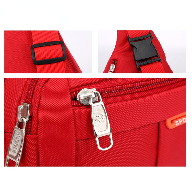 Női deréktáska Fanny táska, több funkciós csípő fekvésű mellkas has háti táskák állítható övpánttal férfiaknak női 6" P