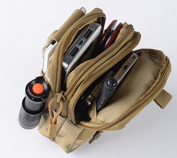 Външен тактически поясен пакет Чанта за колан Къмпинг Военен Molle Pouch Портфейл Чанта за инструменти за безопасност и оцеляване Високо качество