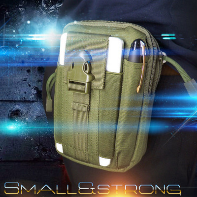 Kültéri taktikai deréktáska övtáska Camping katonai Molle tasak pénztárca Biztonsági és túlélési szerszámtáska Kiváló minőség