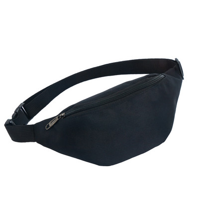 Új vászon deréktáska női öv divat vízálló mellkas kézitáska uniszex Fanny Pack női deréktáska hastáska pénztárca