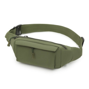 Camo Waist Pack за мъже на открито, модна многократна водоустойчива чанта за гърдите Водоустойчив колан за бягане, тактически чанти за кръста