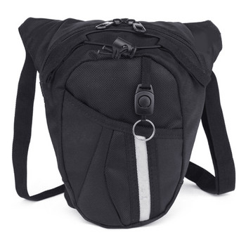 Външна чанта за крака Мотоциклетна чанта за кръста Унисекс Fanny Thigh Belt Чанти за велосипед 066C